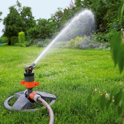 gardena sled sprinkler comfort turbo drive