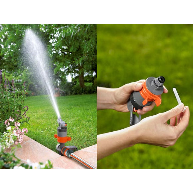 gardena spike sprinkler comfort turbo drive