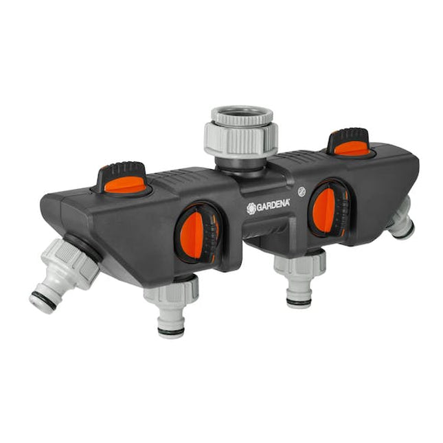 gardena four channel water distributor 3 4 1 thread