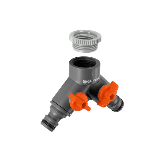 gardena twin tap connector 3 4 1 thread