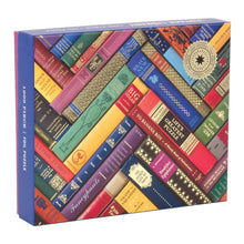 phat dog vintage library 1000 pc foil stamped puzzle