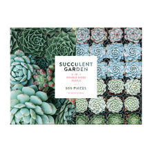 succulent garden 2 sided 500 piece puzzle