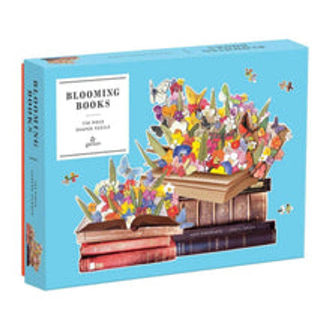 galison blooming books 750 pc shaped