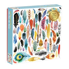 feathers 500 piece foil puzzle