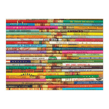 phat dog vintage pencils 1000 piece foil stamped puzzle