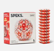 set of 12 lava magnetic pentagons