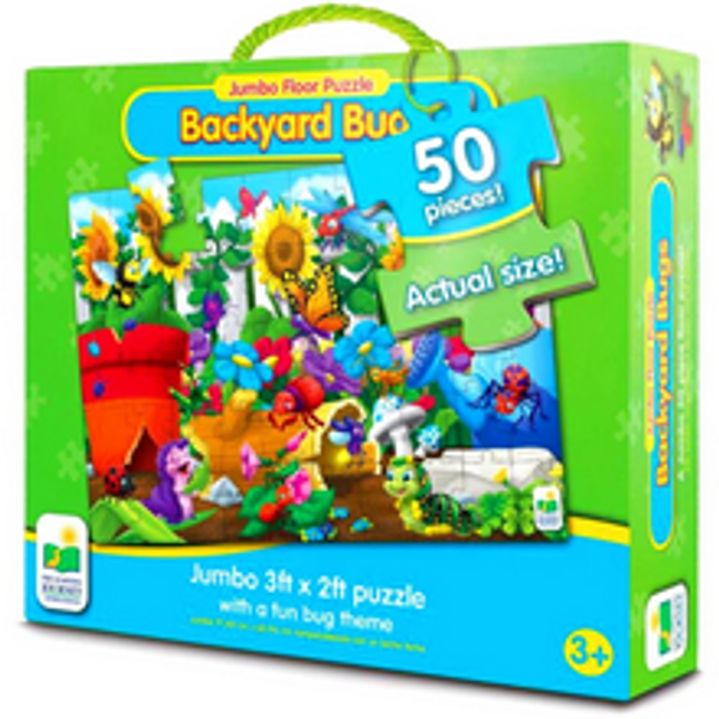 giant floor puzzle backyard bugs