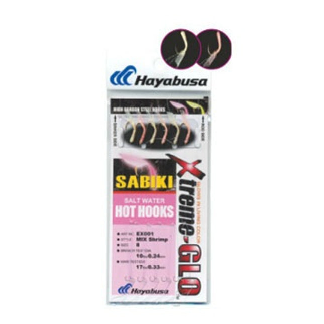 hayabusa xtreme glo sabiki ex001 6 7 13lb