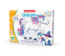 my first big floor puzzle unicorn