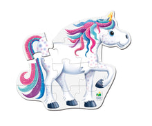 my first big floor puzzle unicorn