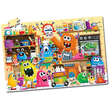 puzzle double glow in the dark monsters