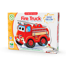 my first big floor puzzle vehicle fire truck