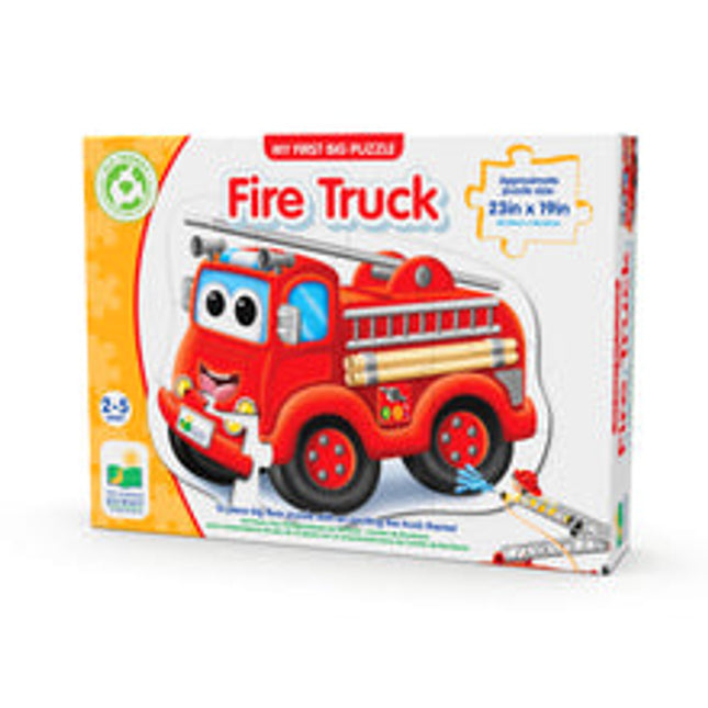 my first big floor puzzle vehicle fire truck