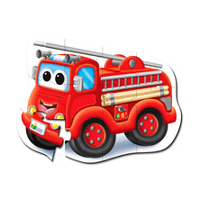 my first big floor puzzle vehicle fire truck