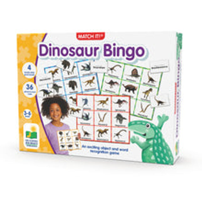 match it bingo dinosaurs