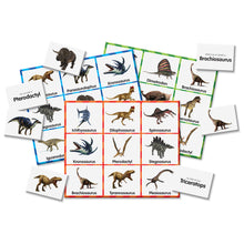 match it bingo dinosaurs
