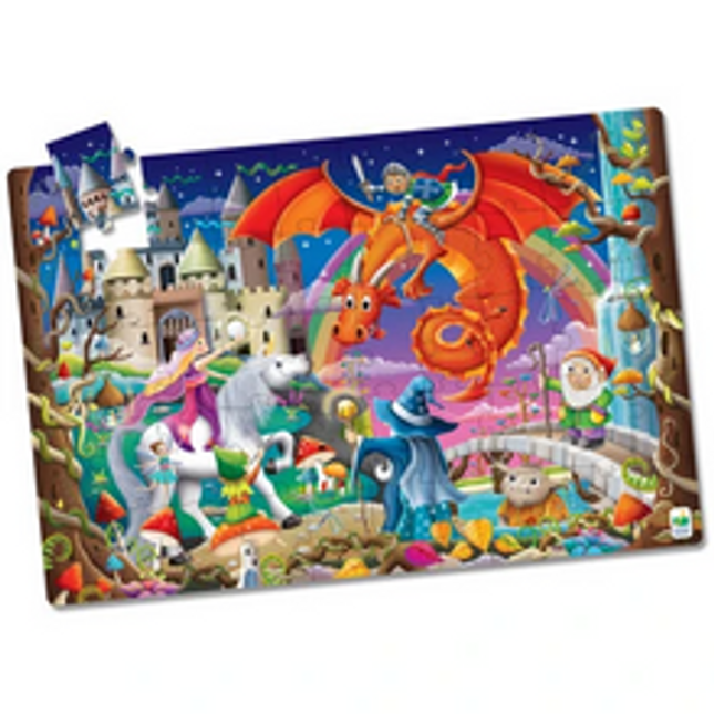 puzzle double glow in the dark fantasy