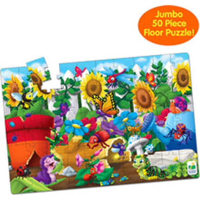 giant floor puzzle backyard bugs