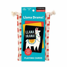 llama drama playing cards to go