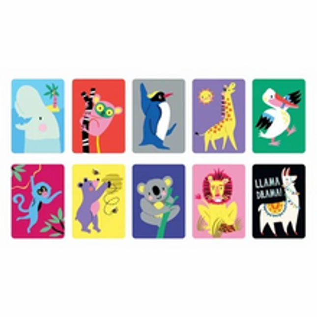 llama drama playing cards to go