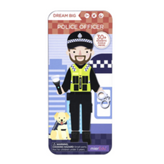 magnetic puzzle box police officer