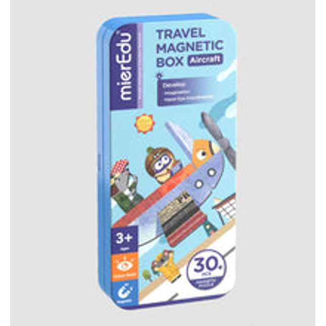 travel magnetic puzzle box aircraft