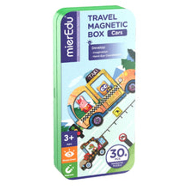 travel magnetic puzzle cars