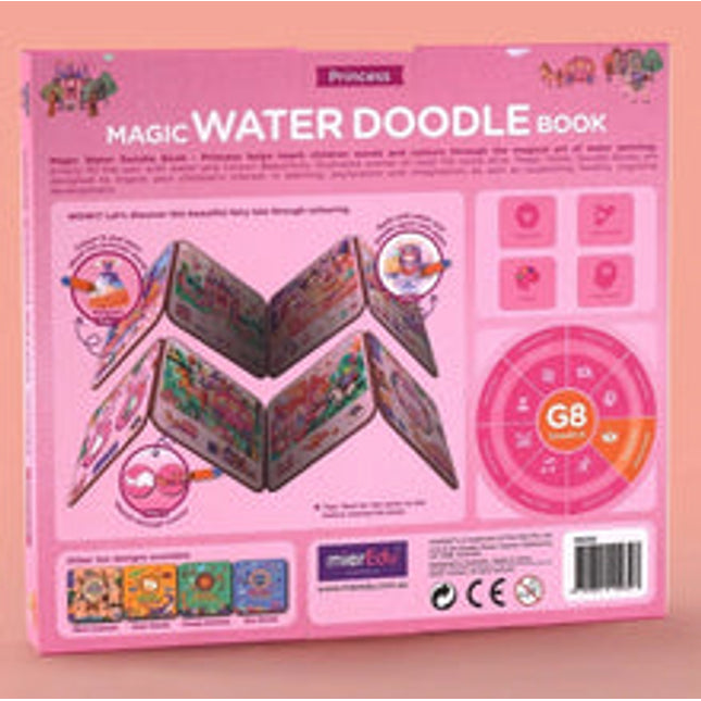 magic water doodle book princess