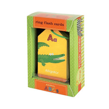 animals ab cs ring flash cards