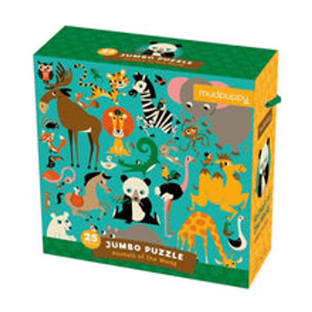 animals of the world jumbo puzzle