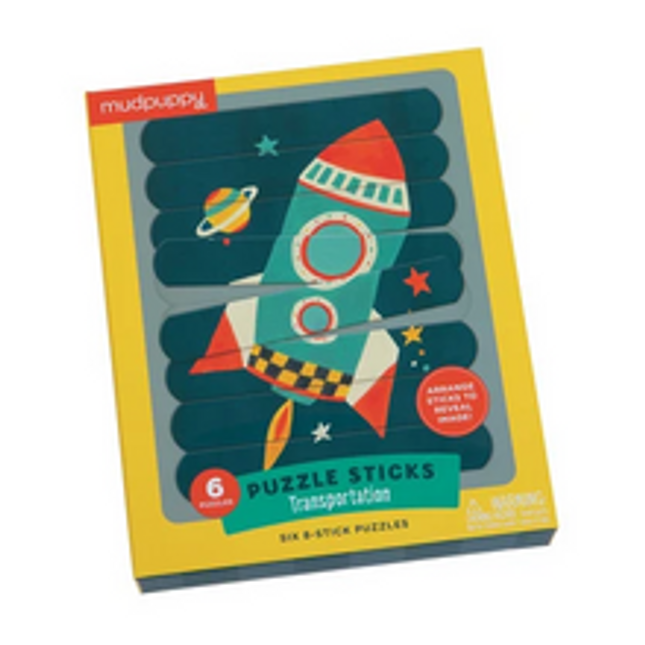 transportation puzzle sticks