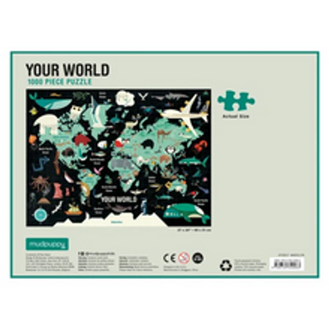 your world puzzle 1000 pcs