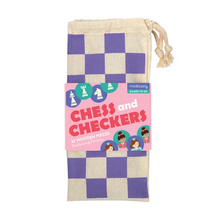 enchanting princess chess checkers
