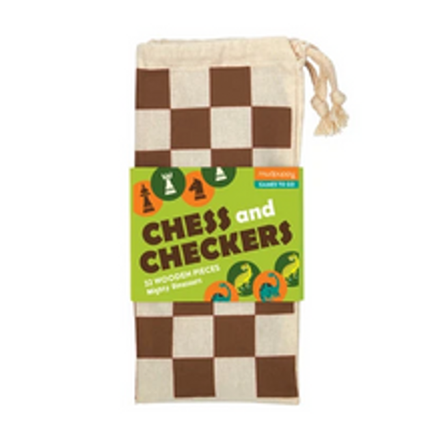 mighty dinosaurs chess checkers