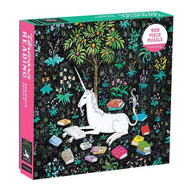 unicorn reading 500 piece family puzzle