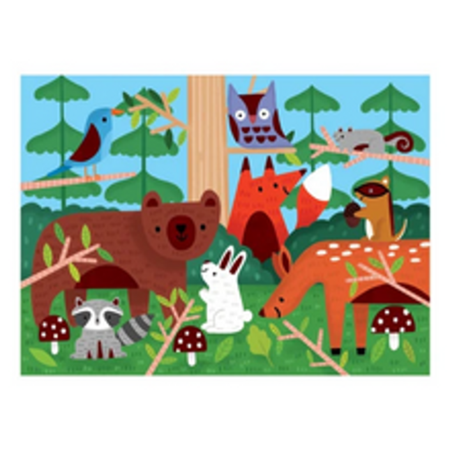 woodland fuzzy puzzle