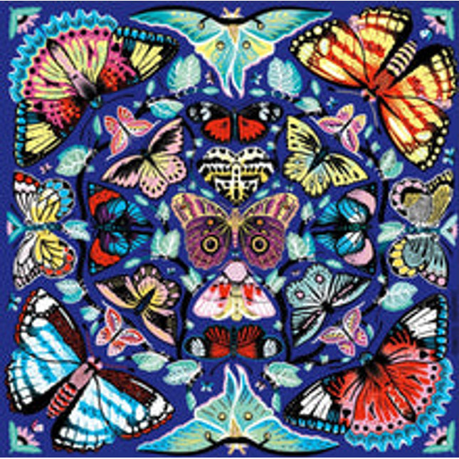 kaleido butterflies 500 pc family puzzle