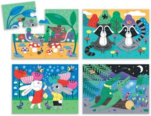 4 in a box puzzle set mindfulness f 20