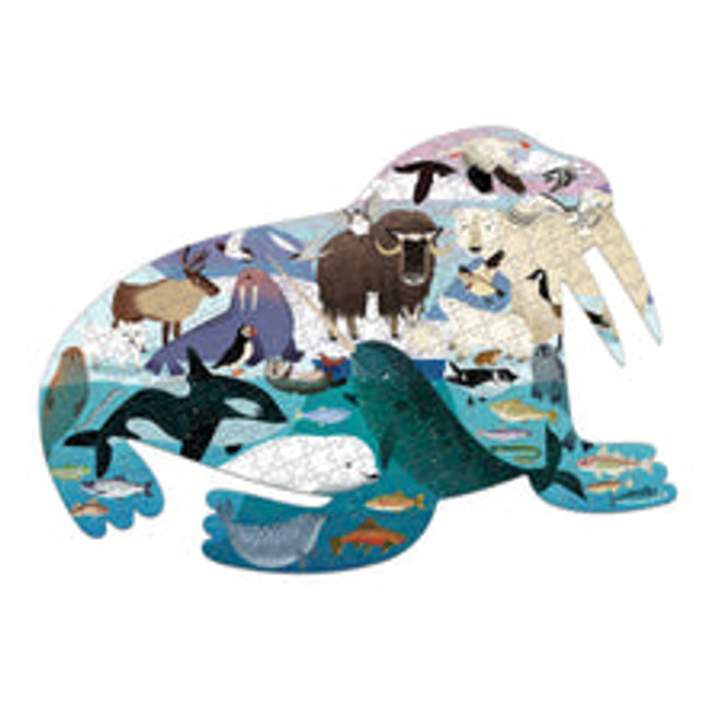 arctic life 300 piece shaped puzzle