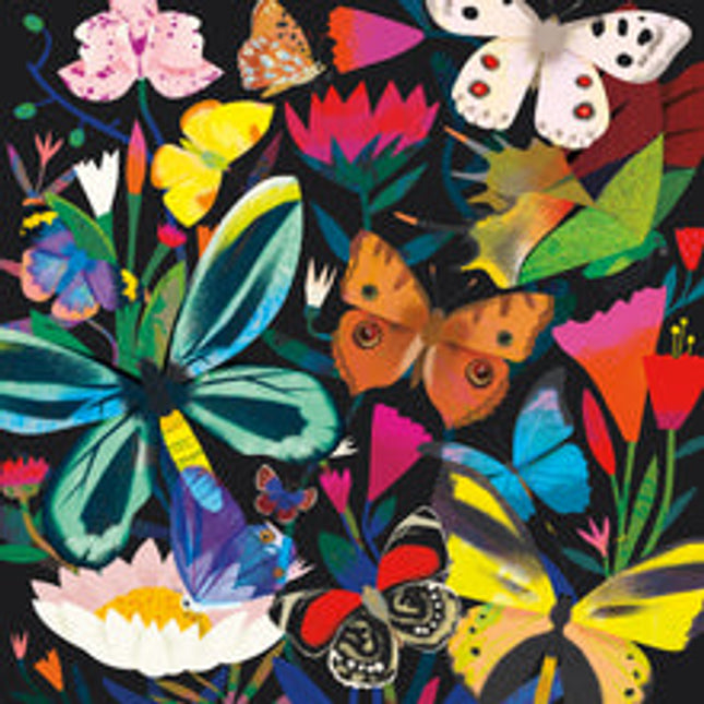 butterflies illuminated 500 piece glow in the dark family puzzle