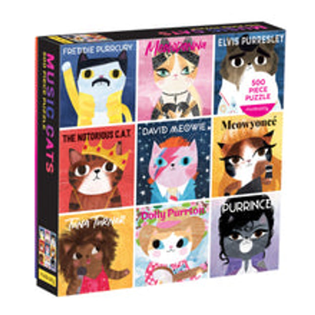 music cats 500 piece family puzzle