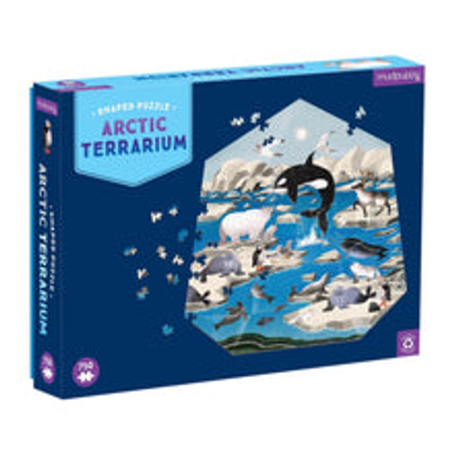 terrarium arctic 750 pc shaped puzzle