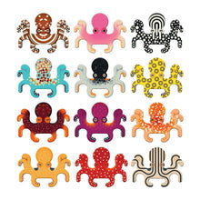 octopuses shaped memory match