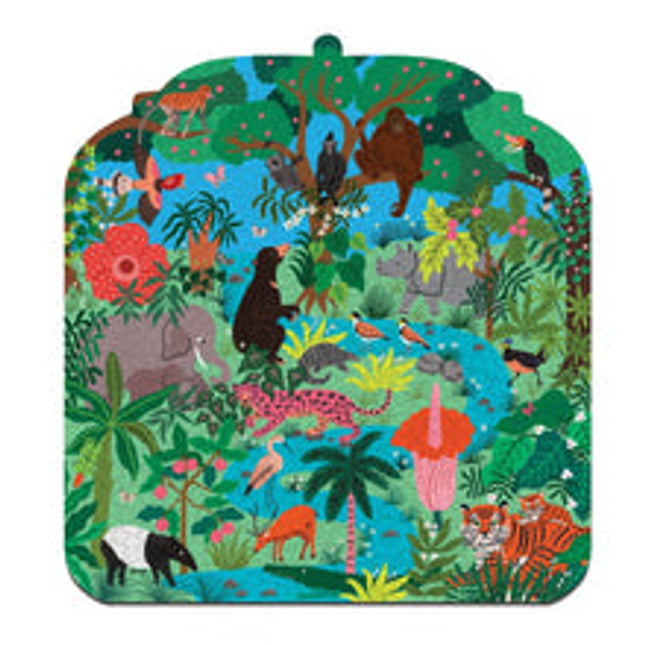 terrarium rainforest 750 pc shaped puzzle