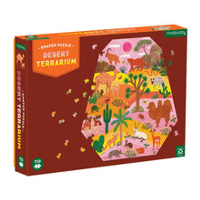 terrarium desert 750 pc shaped puzzle
