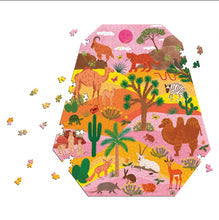 terrarium desert 750 pc shaped puzzle