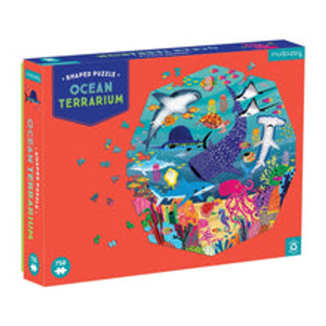 terrarium ocean 750 pc shaped puzzle