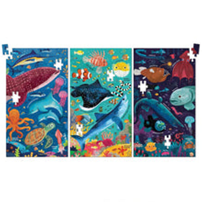 depths of the oceans science puzzle set