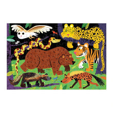 land predators 100 piece glow in the dark puzzle