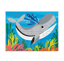 4 in a box puzzle sets ocean friends